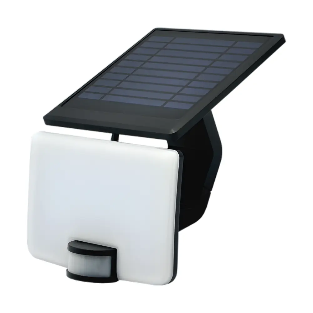 Led prožektors ar saules bateriju TOPE VISTA 10W 1200lm, melns
