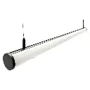 Led lineārs gaismeklis LORA 20W 4K 2400lm, melns