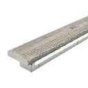 Led lineārs gaismeklis ar dedzinātu koku TOPE TAMNA 16W 1280lm, balts