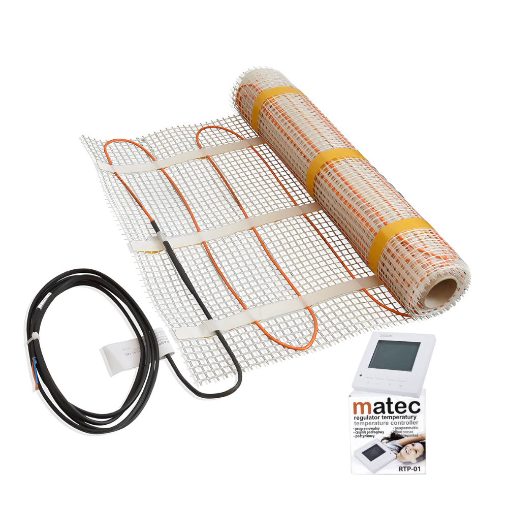 FENIX Paklājs LDTS 160W/m² 810W 5,1m²+ digitālais termostats