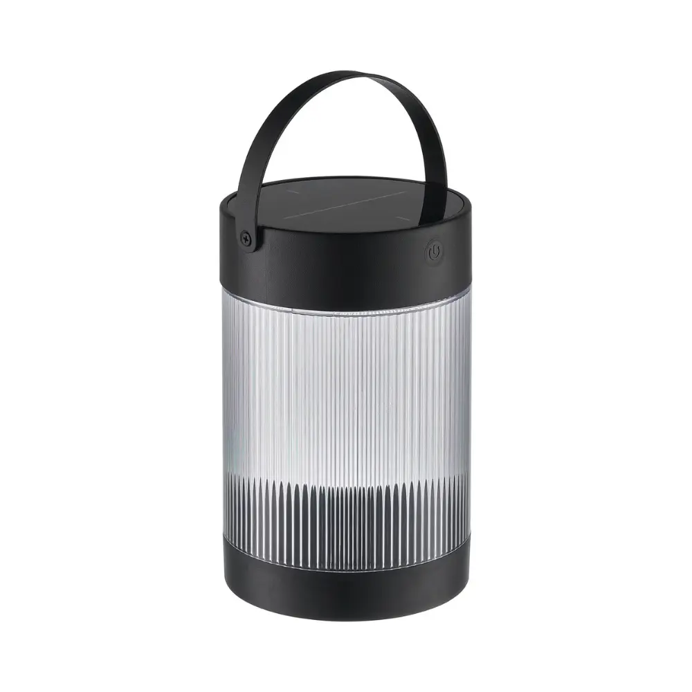 Led pārnēsājams solārais gaismeklis NORDLUX COUPAR 3.2W 150lm, melns