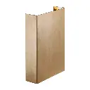 Led fasādes gaismeklis NORDLUX FOLD 15, 10.4W 225lm, misiņš
