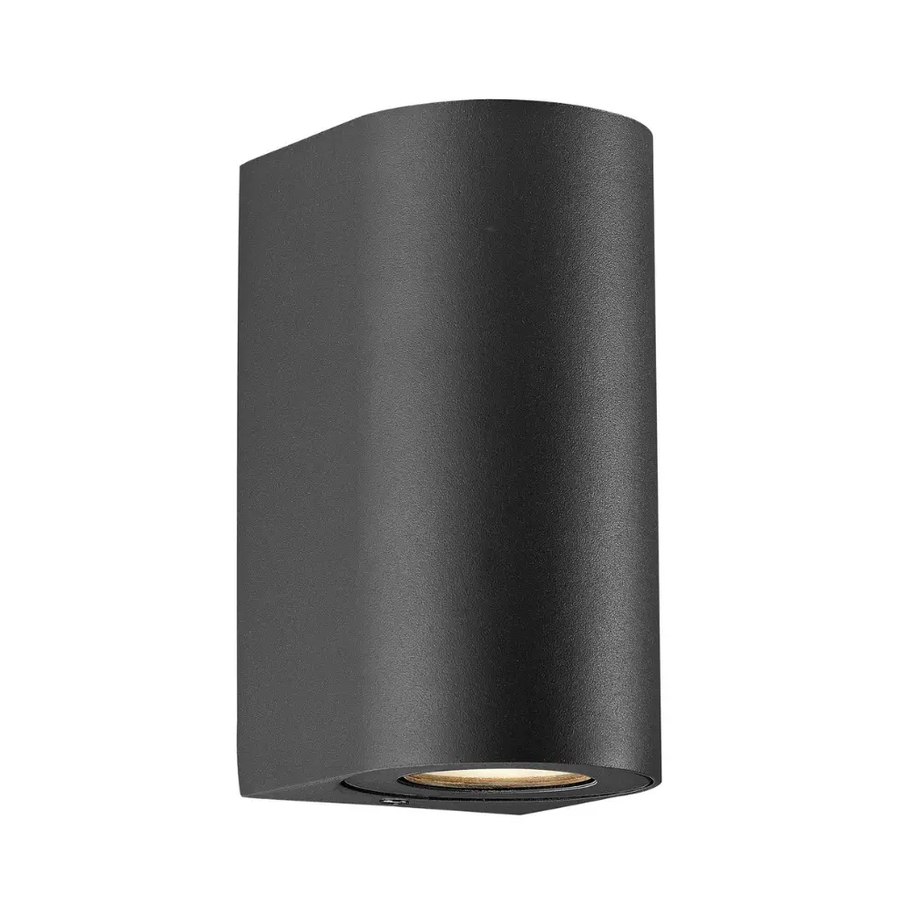 Led fasādes gaismeklis NORDLUX CANTO MAXI 2, 28W, jūras melns