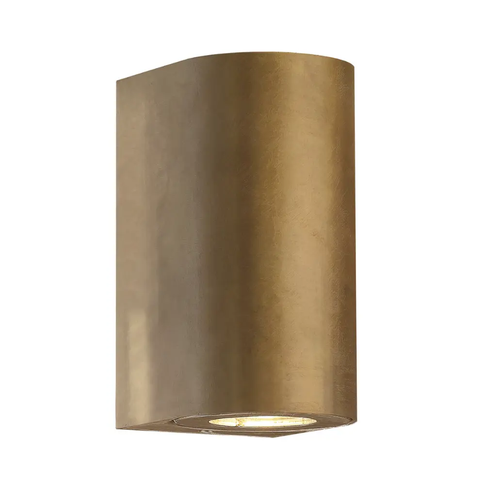 Led fasādes gaismeklis NORDLUX CANTO MAXI 2, 28W, misiņa