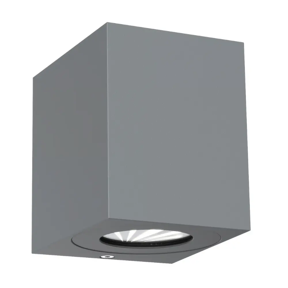 Led fasādes gaismeklis NORDLUX CANTO KUBI 2, 10.6W 500lm, pelēks