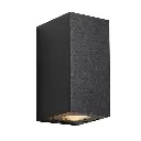 Led fasādes gaismeklis NORDLUX CANTO MAXI KUBI 2, 28W GU10, jūras melns