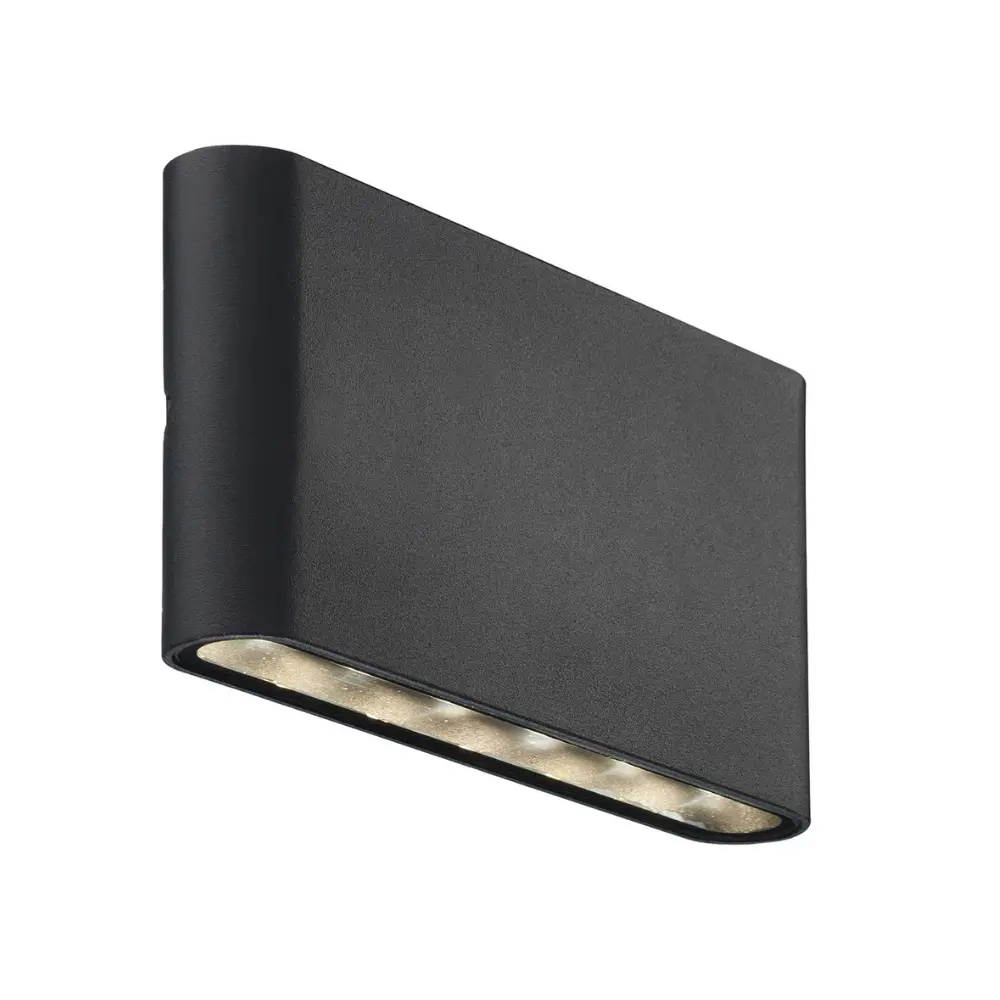 Led fasādes gaismeklis NORDLUX KINVER, 8.5W 285lm, melns