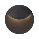 Led fasādes gaismeklis NORDLUX VALOPIN, 11W 130lm, melns