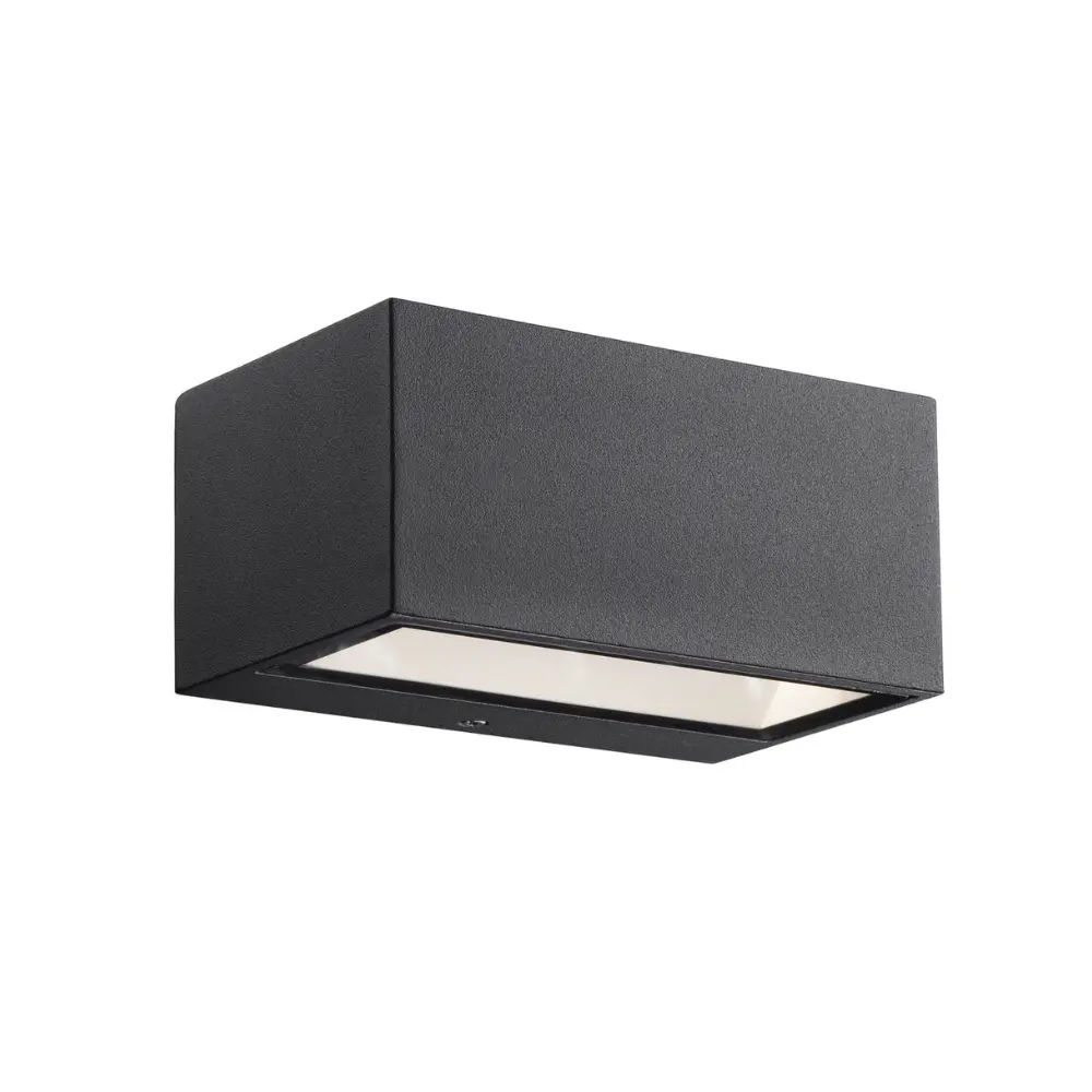 Led fasādes gaismeklis NORDLUX NENE, 10.5W 700lm, melns