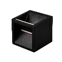 Led fasādes gaismeklis NORDLUX RIVO, 8W 240lm, melns