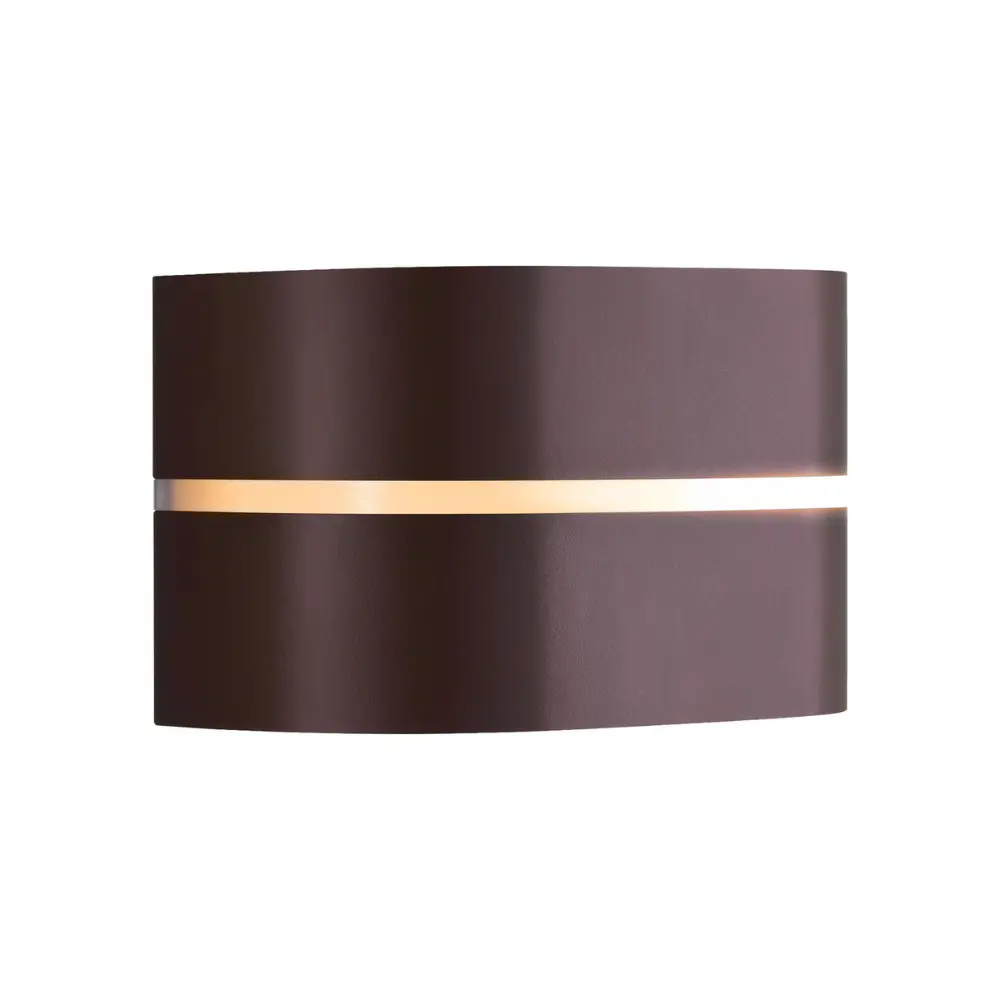 Led fasādes gaismeklis NORDLUX SIBELIS, 10W E27, brūns