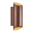 Led fasādes gaismeklis NORDLUX NICO ROUND 22, 35W GU10, rūsas krāsa