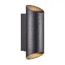 Led fasādes gaismeklis NORDLUX NICO ROUND 22, 35W GU10, melns