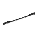 TOPE LED lineārs gaismeklis TEIDE 316x5x14mm, 9W, melns