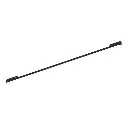 TOPE LED lineārs gaismeklis TEIDE 616x5x14mm, 18W, melns