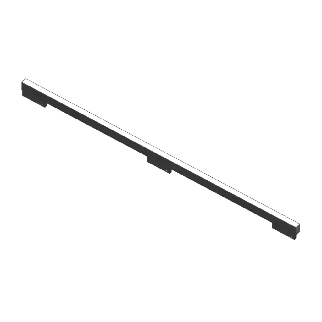 TOPE LED lineārs gaismeklis TEIDE 900x15x36mm, 27W, melns