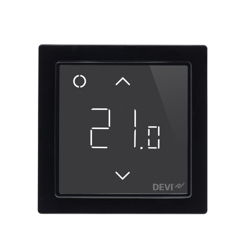 [140F1143] Devi telpas termostats DEVIreg™ Smart, WiFi, melns