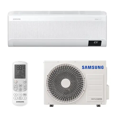 [AR12TXFZBWKXEE_AR12TXFZBWKNEE] Gaiss- gaiss siltumsūknis Samsung Nordic Essential (-30) Wind Free 3.5kw