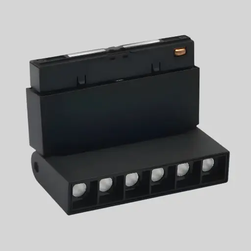 [6006000048] 6W melns LED diožu prožektorveida gaismeklis regulējams TAMPA CRI>90, 4000K, 112x22x136mm. 