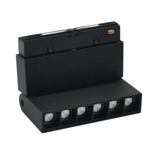 [6006000048] TOPE LED diožu prožektorveida regulējams gaismeklis TAMPA Grille Light, 6W, melns 