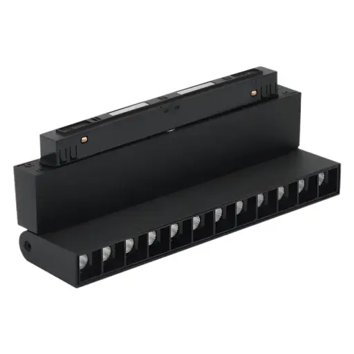 [6006000049] TOPE LED diožu prožektorveida regulējams gaismeklis TAMPA Grille Light, 12W, melns