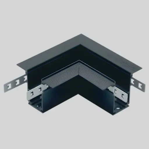 [6006100028] TOPE LED magnētiskā sistēma TAMPA, Zemapmetuma sliedes stūra savienotājs