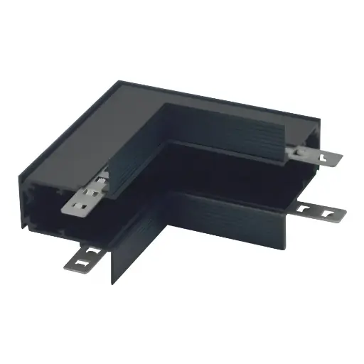 [6006100029] TOPE LED magnētiskā sistēma TAMPA, Zemapmetuma sliedes slēgtais stūra savienotājs