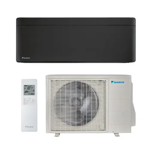 [FTXTA30CB_RXTA30C] Daikin STYLISH 3.0 kW (-30) komplekts ar bezvadu pulti. Melns