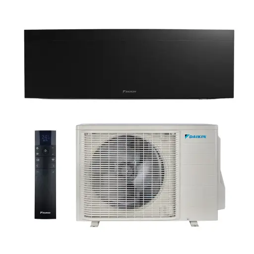 [FTXTJ30AB_RXTJ30A] Daikin EMURA 3.0 kW (-30) komplekts ar bezvadu pulti. Melns