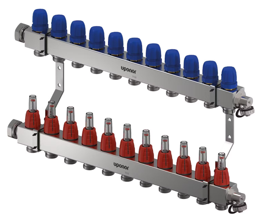 Uponor Vario C silto grīdu kolektors FM 11-zaru