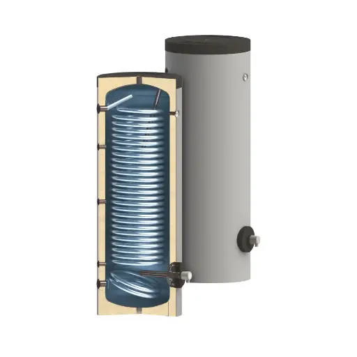 [SWPN-2L 150] SUNSYSTEM sanitārā ūdens tvertne SWPN-2L 150 6,37m2 500L (kopija)