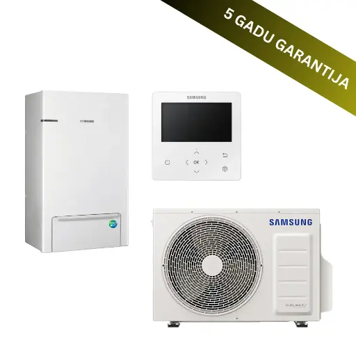 [AE060CXEDEG/EU_AE090RNYDEG/EU_MWR-WW10KN] Gaiss- ūdens siltumsūknis Samsung 6kw Hydro 1f