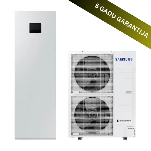 [AE120RXYDGG/EU_AE200DNWMPK/EU] Gaiss- ūdens siltumsūknis Samsung Mono 12kw 200L S2