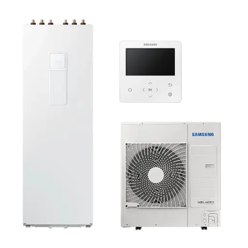 [AE080RXYDEG/EU_AE200CNWMEG/EU_MWR-WW10KN] Gaiss- ūdens siltumsūknis Samsung Mono 8kw 200L S1 1f