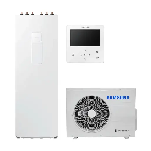[AE050RXYDEG/EU_AE200CNWMEG/EU_MWR-WW10KN] Gaiss- ūdens siltumsūknis Samsung Mono 5kw 200L S1 1f