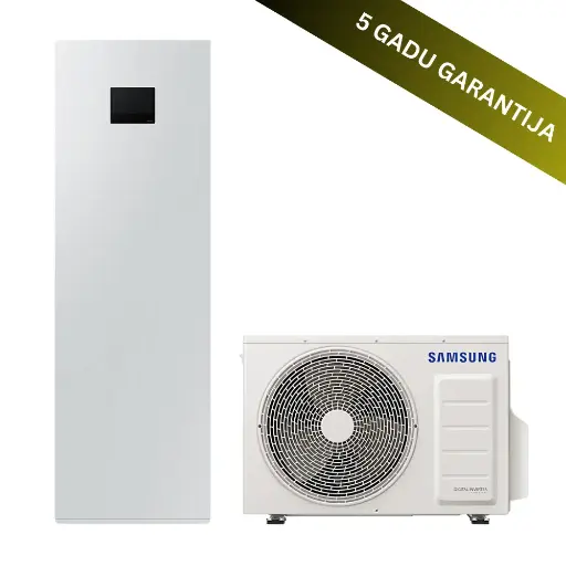 [AE060CXEDEG/EU_AE200DNWSPG/EU] Gaiss- ūdens siltumsūknis Samsung 6kw 200L S2