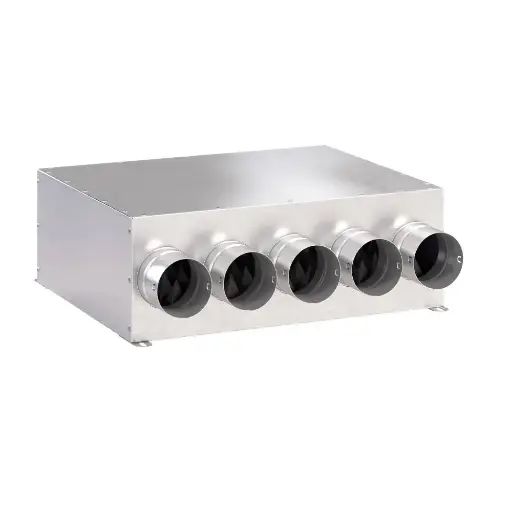 [W2KIT-5X75X125-1 ] Gaisa sadales kolektors  5x75x125 1 rindā