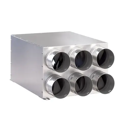 [W2KIT-6X75X160 ] Gaisa sadales kolektors  6x75x160 370mm 