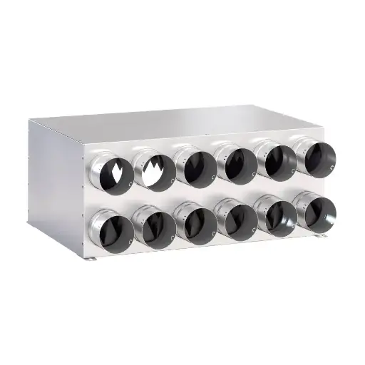 [W2KIT-12X75X160 ] Gaisa sadales kolektors  12x75x160 370mm 