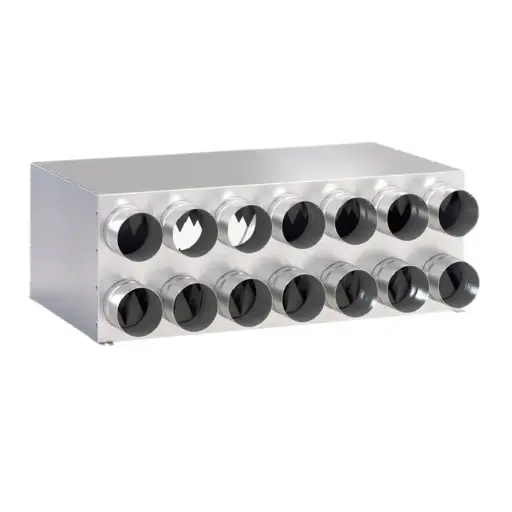 [W2KIT-14X75X200 ] Gaisa sadales kolektors  14x75x200 370mm 