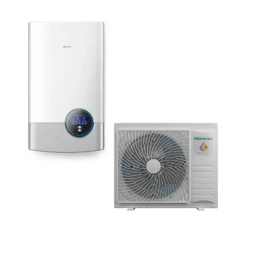 [AHW-080HCDS1 / AHM-080HCDSAA] Gaiss- ūdens siltumsūknis Hisense Split 8kw 1f