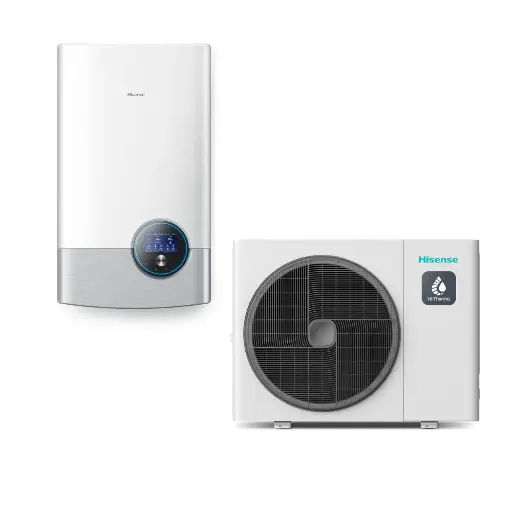 [AHW-100HEDS1 / AHM-100HEDSAA] Gaiss- ūdens siltumsūknis Hisense Split 10kw 3f