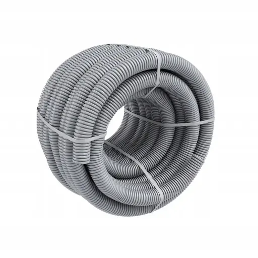 [52009005000W] Heatpex PE-HD antibakteriāla ventilācijas caurule 90mm, rullis 50m