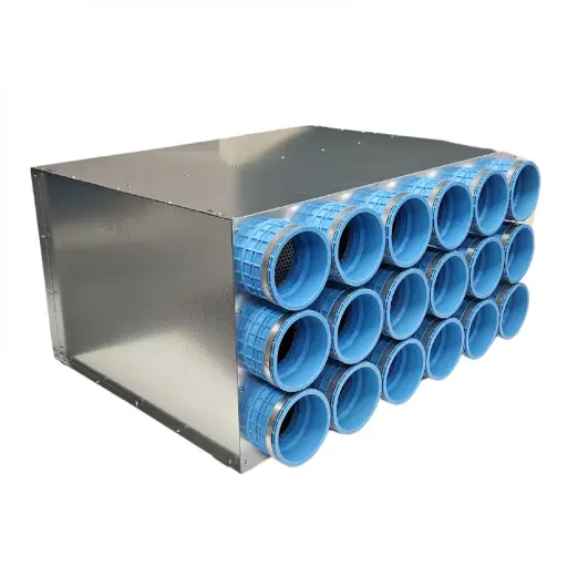 [LOK-H D200-18x90mm E-R] Gaisa sadales kolektors LOK-H 18x90x200 mm