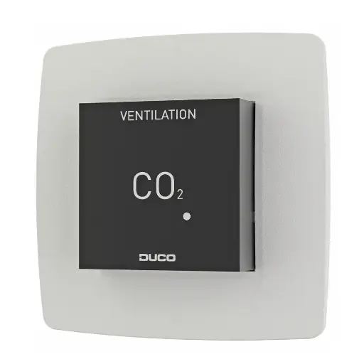 [0000-4636] Duco CO₂ sensors bez vadības RF/vadu, melns