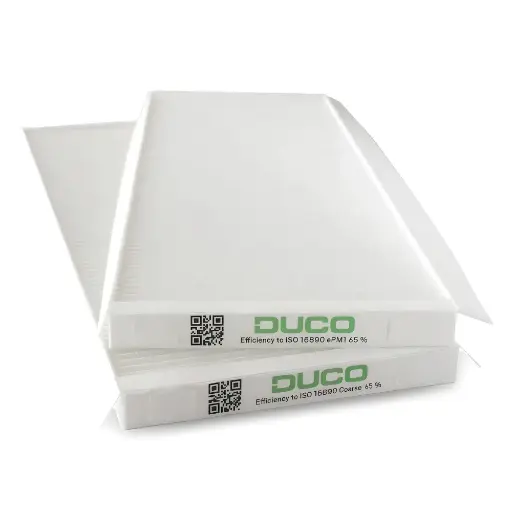 [0000-4741] Duco filtru komplekts 2 × rupjais 65 % (Energy Comfort D400 & Plus)