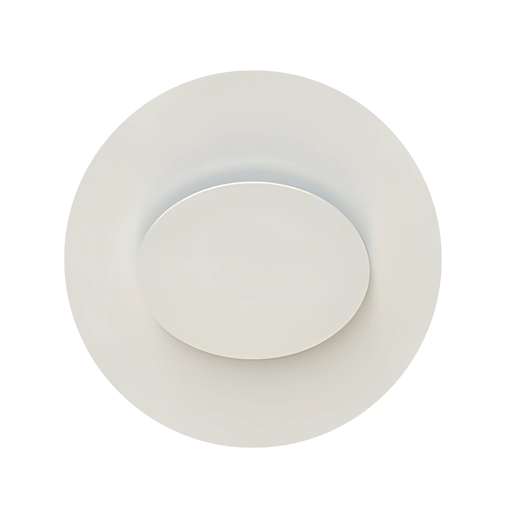 [0000-7008] DucoVent Design gaisa difuzors, apaļš, RAL 9010