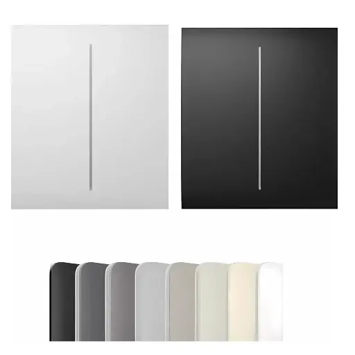 [367309109] Ajax CenterButton (2-gang) [55] GRAPHITE