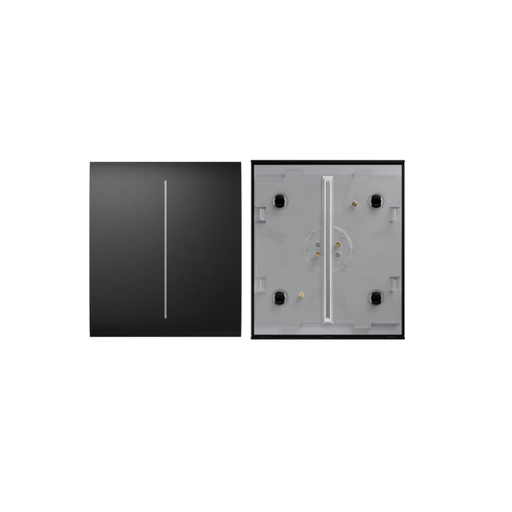 [367309109] Ajax CenterButton (2-gang) [55] GRAPHITE