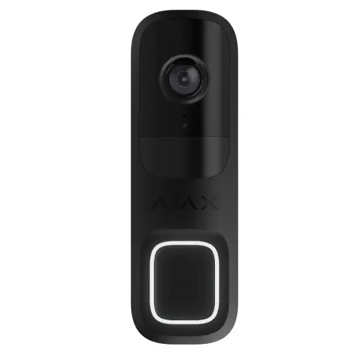 [367313576] Ajax Doorbell (8EU) ASP, Melns